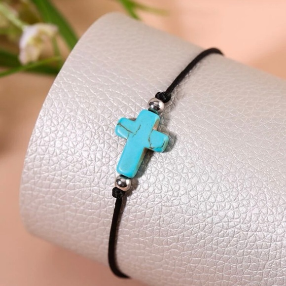 NWT Turquoise Bracelet/Anklet - Picture 4 of 4